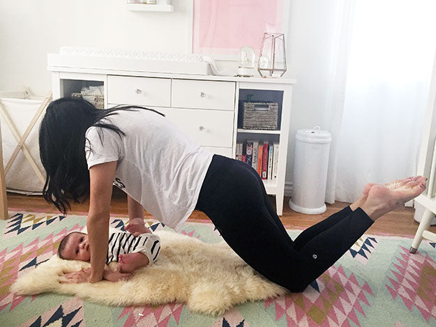 Pilates for Postpartum Wellness - Baby Kisses