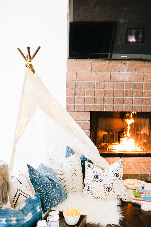 Cozy Play Date for Littles by the Fire
