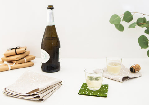 Modern tabletop goods from Cotton & Flax