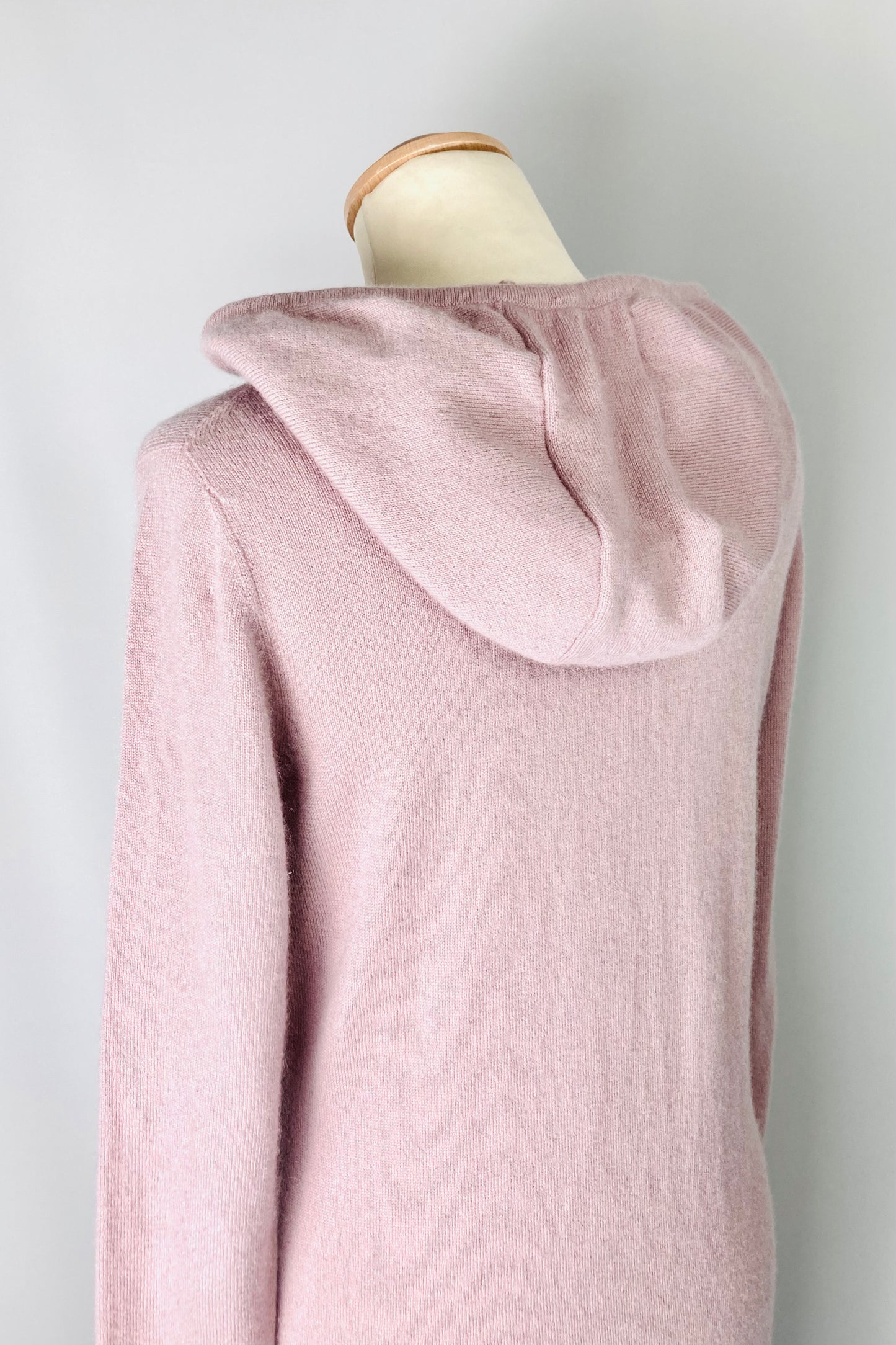 KASMÍR pasztell mályva midiruha (36, Gobi Cashmere)