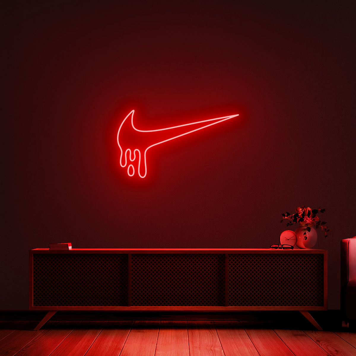 Él mismo canal pobre 44790297**** - Dripping nike tick – @NEONs.co.uk