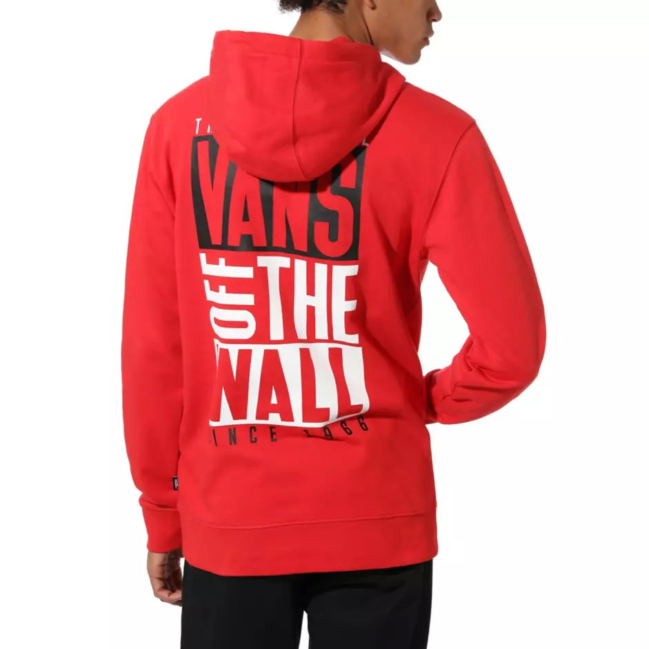 VANS NEW STAX HOODIE RACING RED MEN'S 