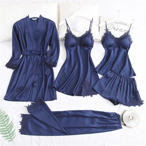 Pajama, Nightdress and Robe Set