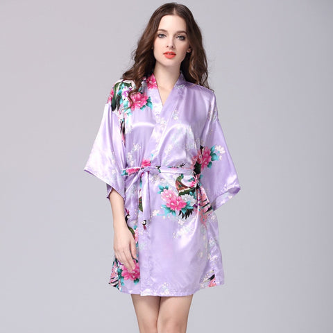 Silky Robe for Summer