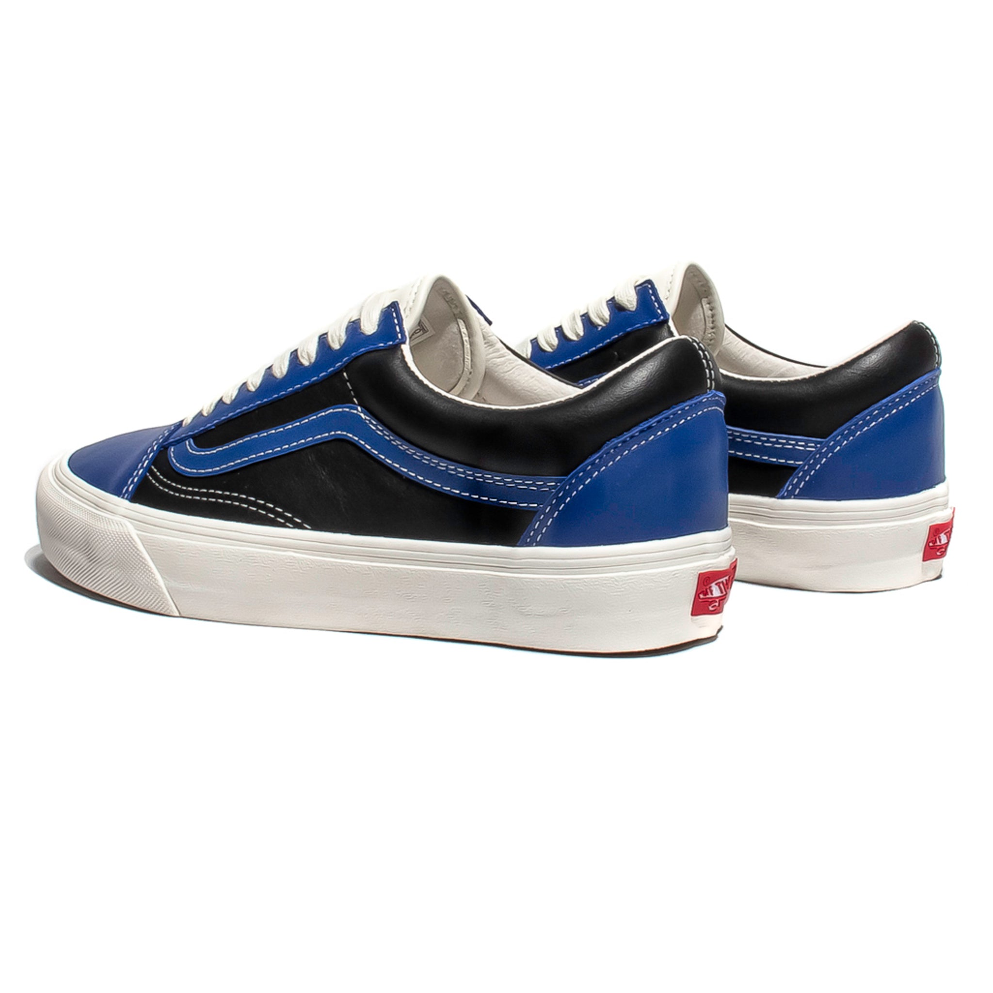 true blue vans old skool