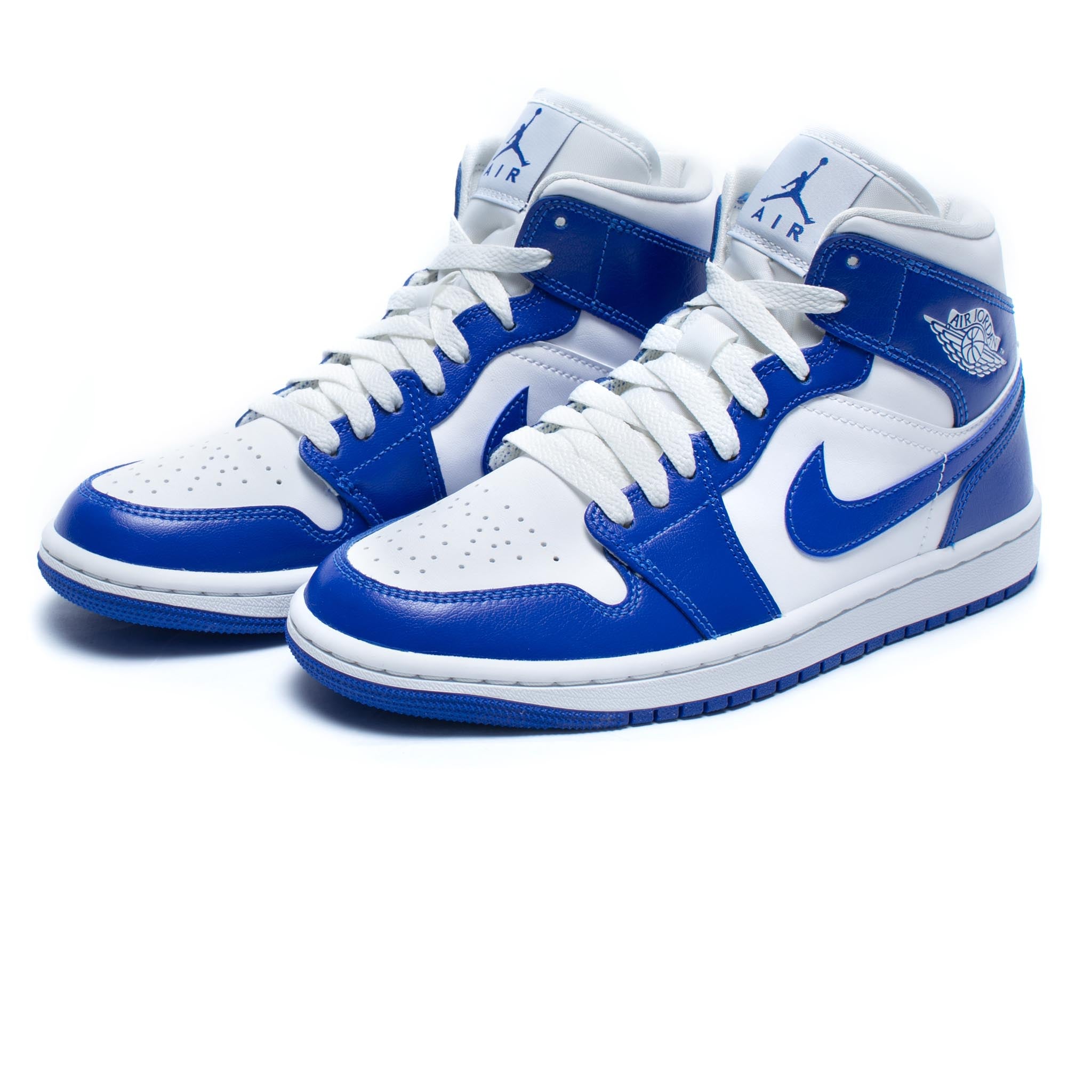 Air Jordan 1 Mid 'White/Hyper Royal'