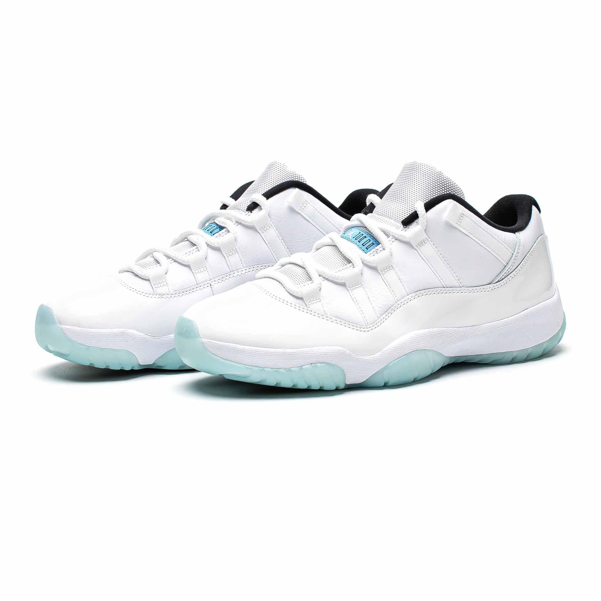 foot locker jordan 11 low legend blue