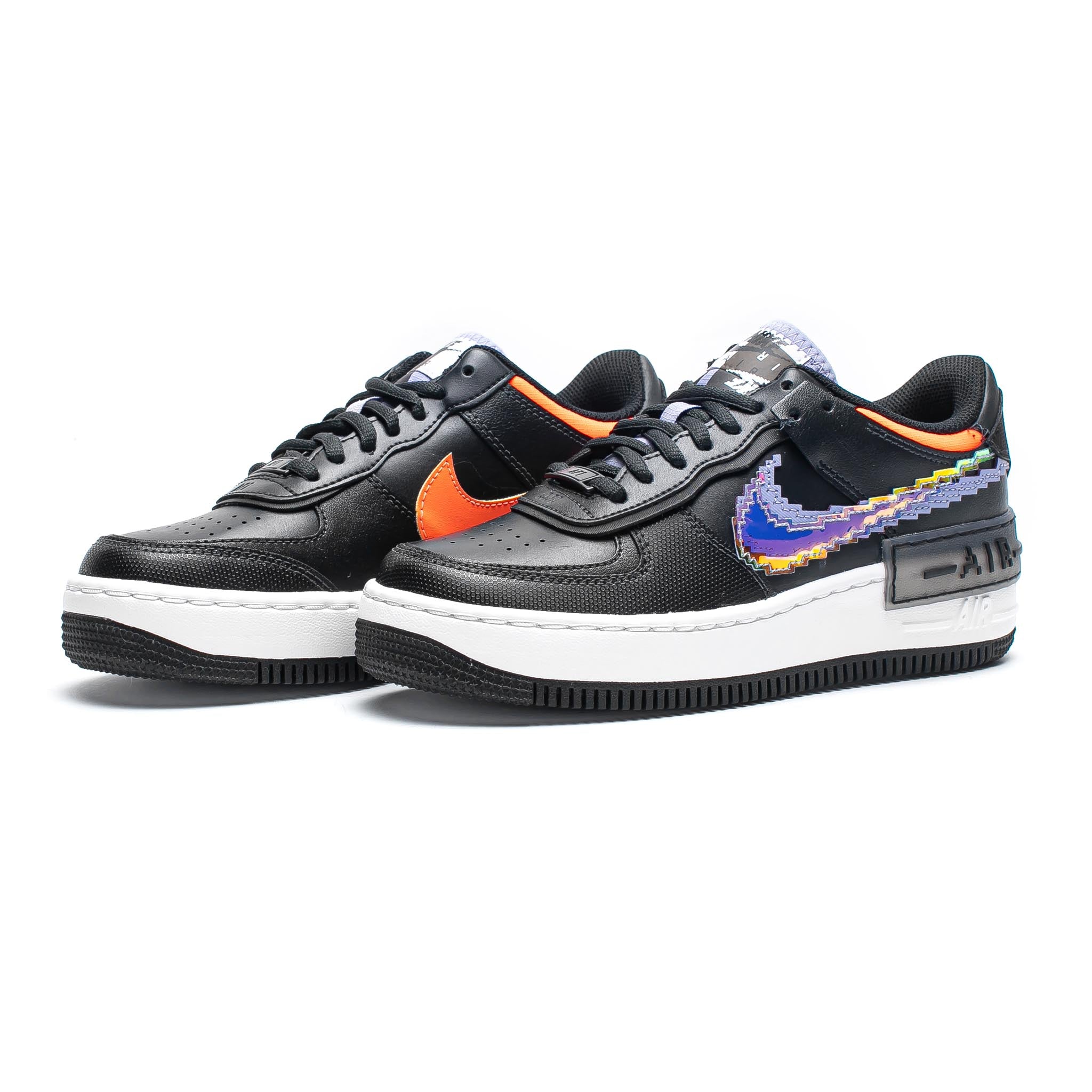 air force swoosh black