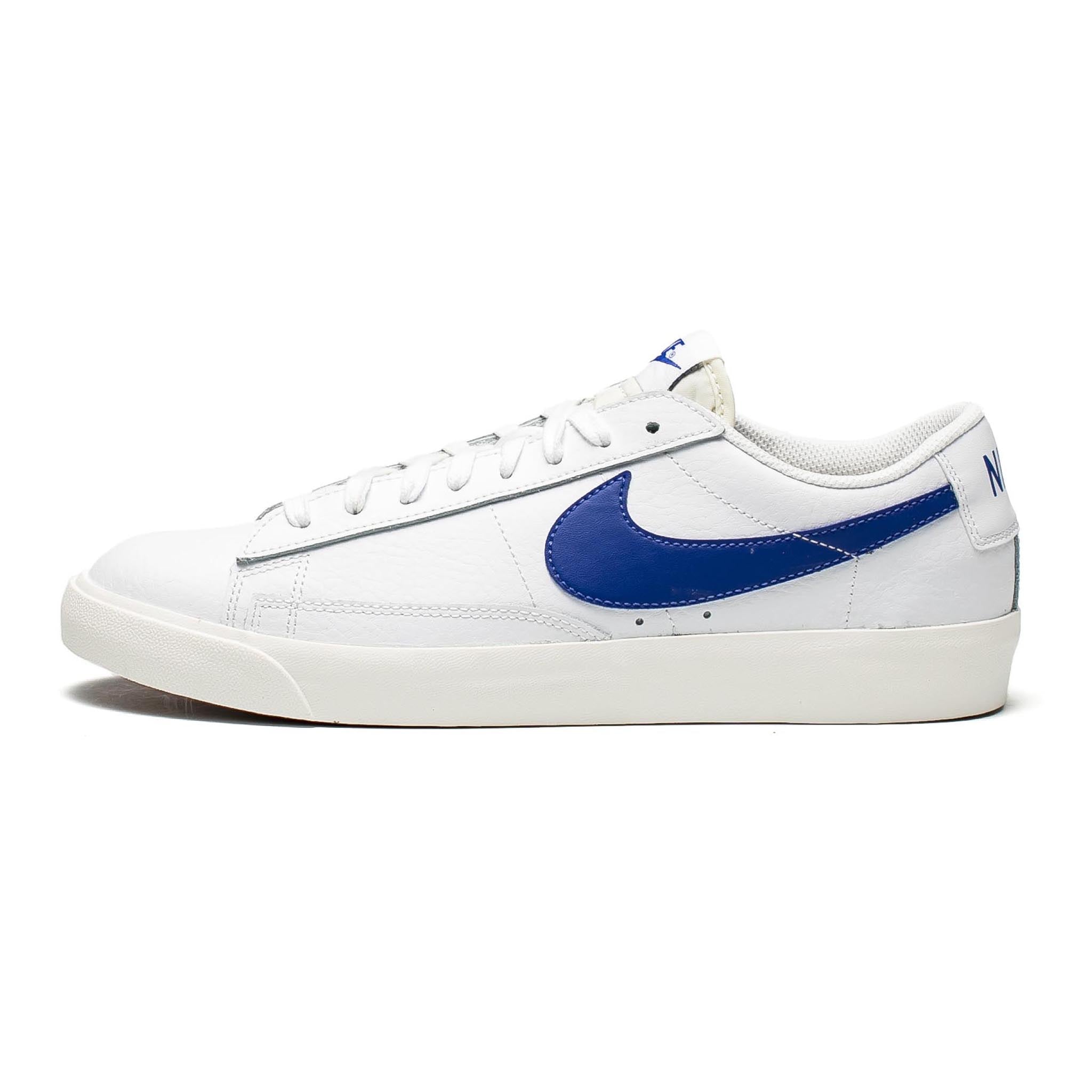 nike blazer low blue suede