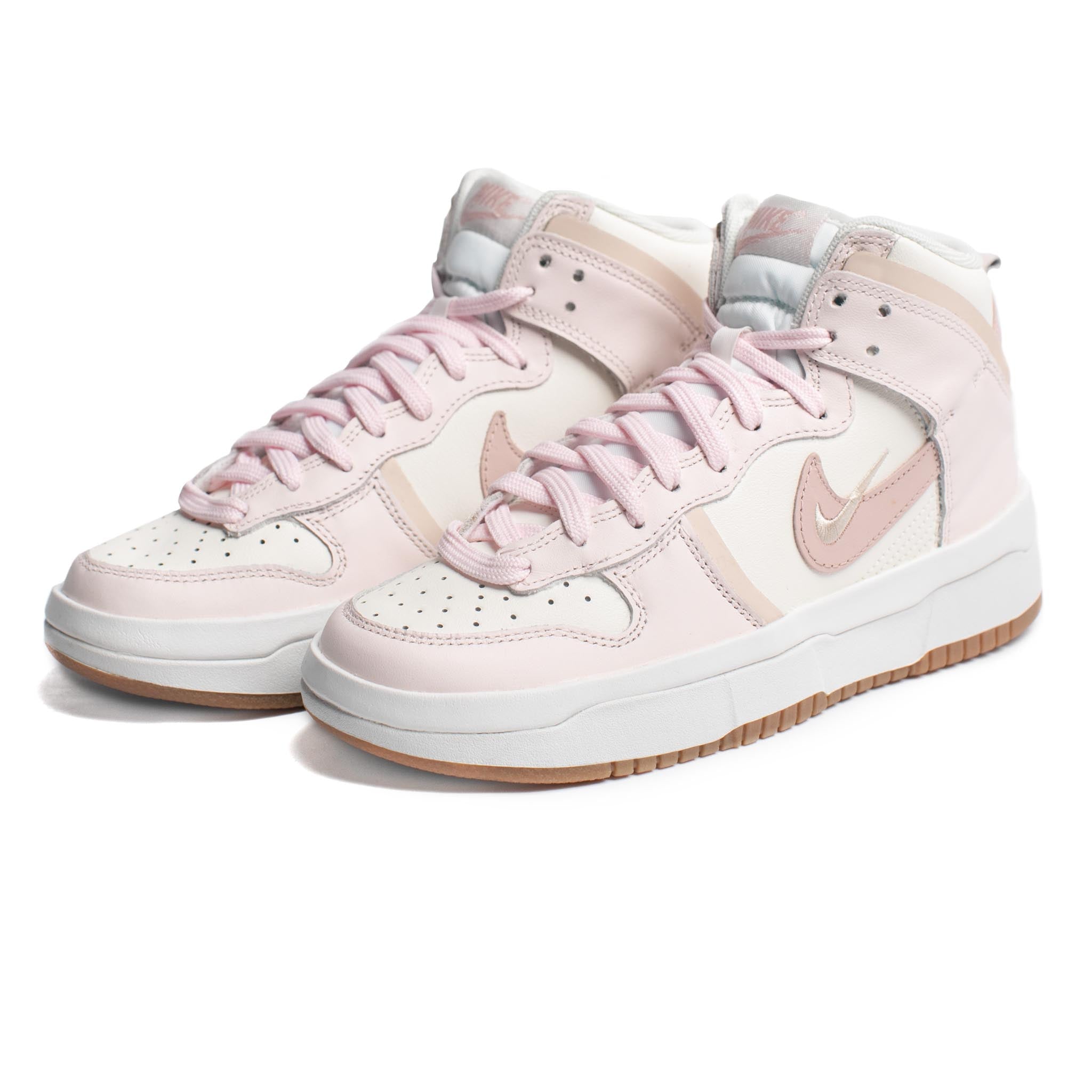 nike dunk high up rebel pink oxford