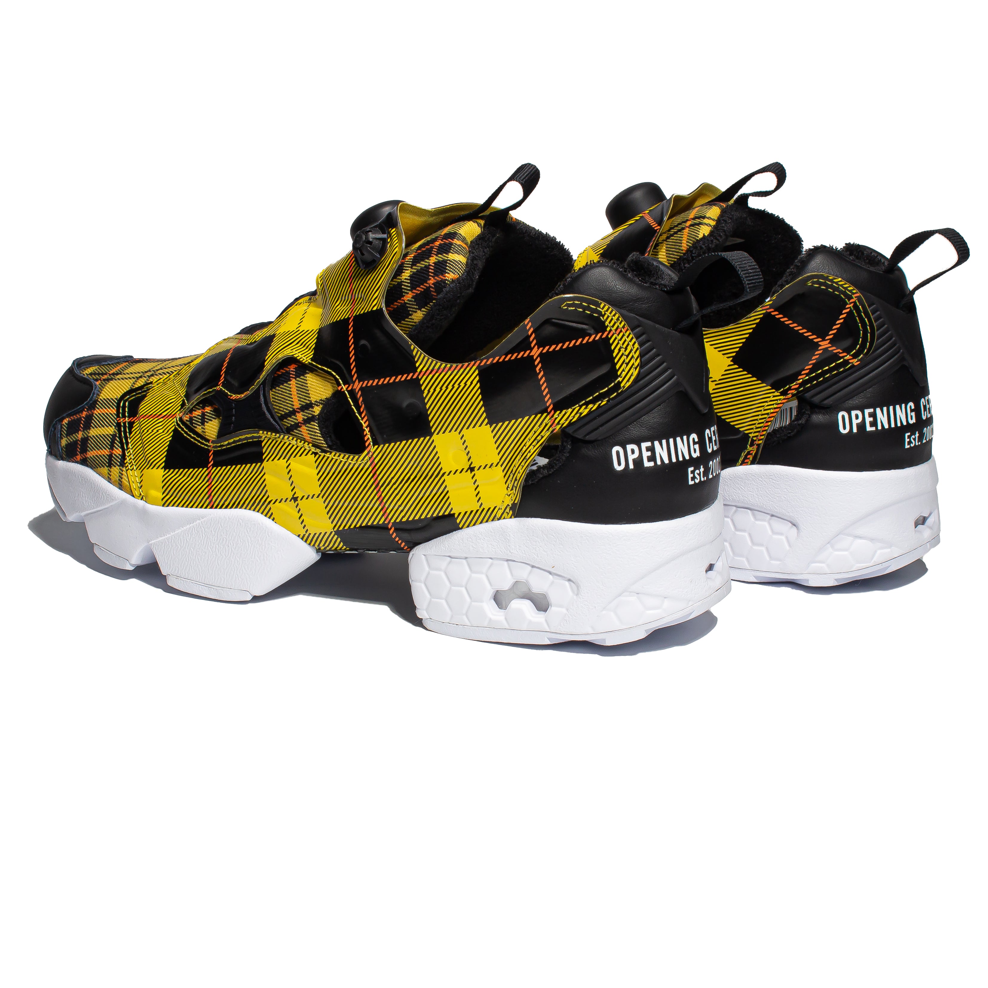 Reebok x Opening Ceremony Instapump Fury OG Yellow Plaid | SNEAKERBOX