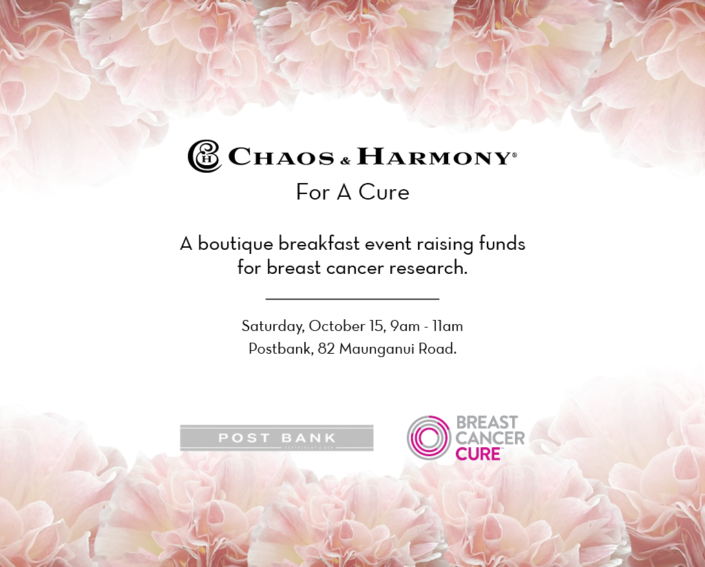 chaos & harmony for a cure, chaos & harmony, breast cancer cure