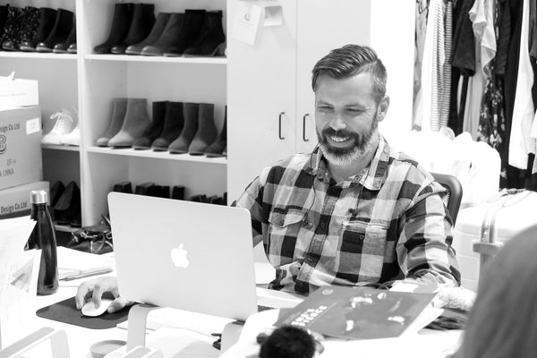 Greg Anderson, Online manager, Chaos & Harmony, boutique women's shoes, New Zealand fashion