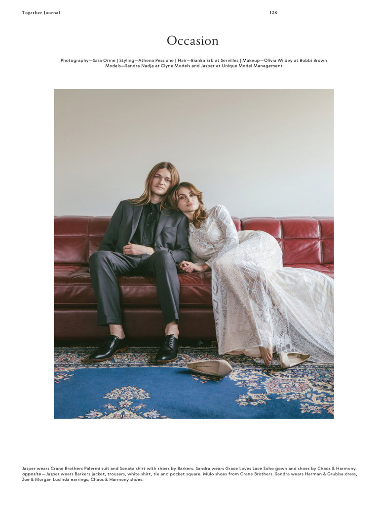 chaos & harmony bridal boutique, together journal, new zealand fashion, wedding, shoes, nude high heels, leather