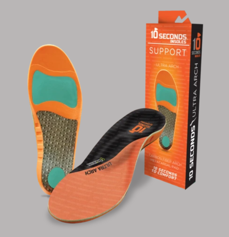 10 Seconds Ultra Arch Support Insoles 