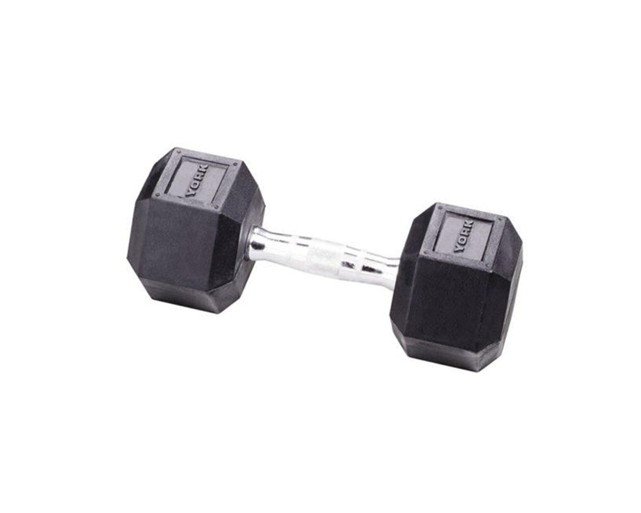 37.5kg Rubber Hex Dumbbell