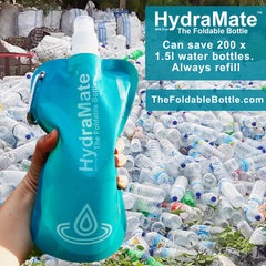HydraMate can save hundreds of one time use bottles. Make a change today.