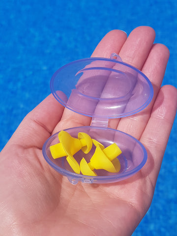 SwimCell Swimming Ear Plugs in Case