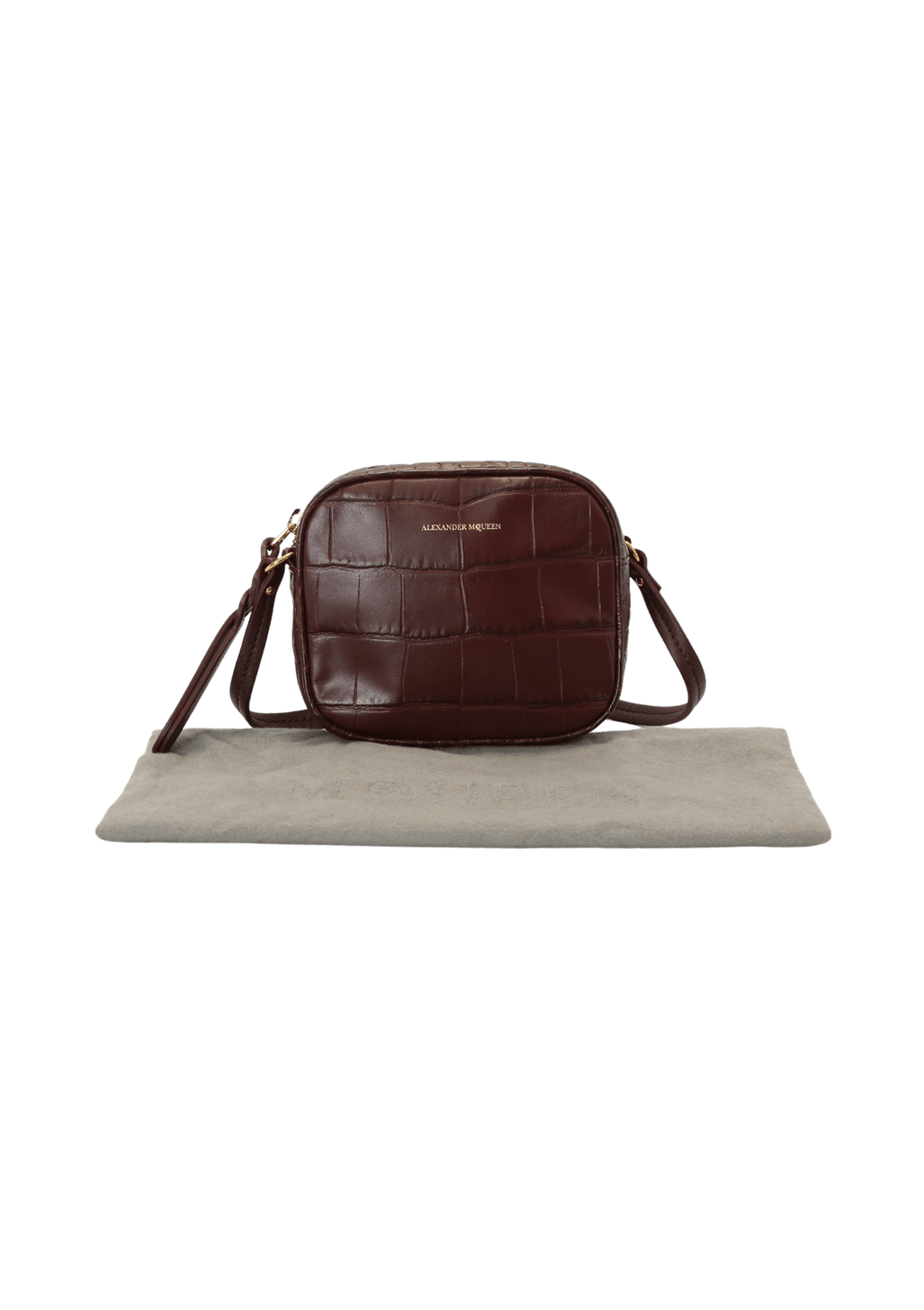 alexander mcqueen camera bolsa