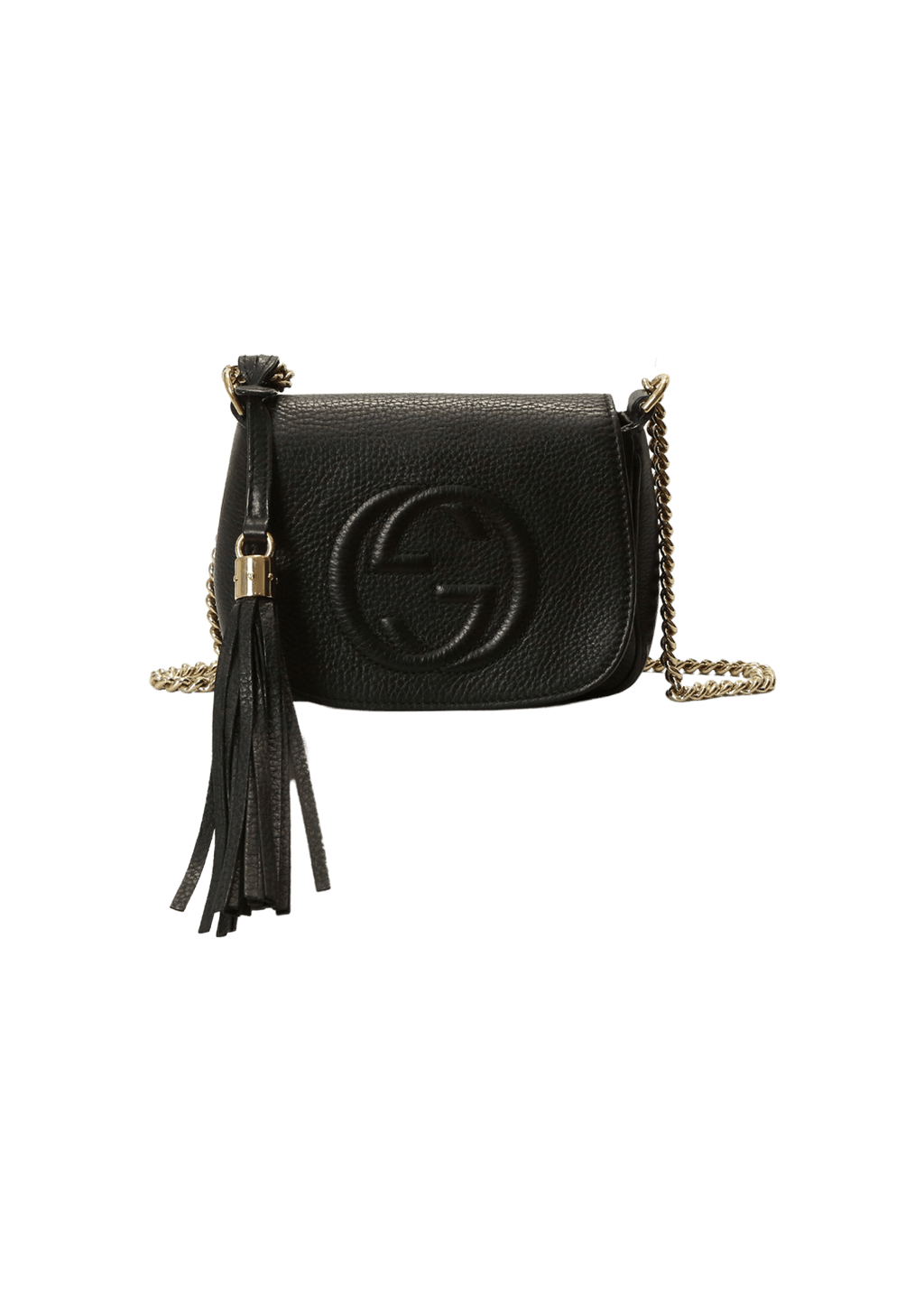 gucci soho flap bolsa