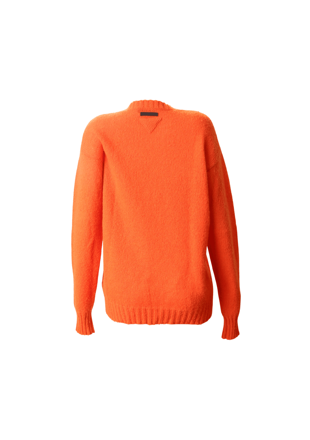 Mens Chunky Crew Neck Jumper - limestone