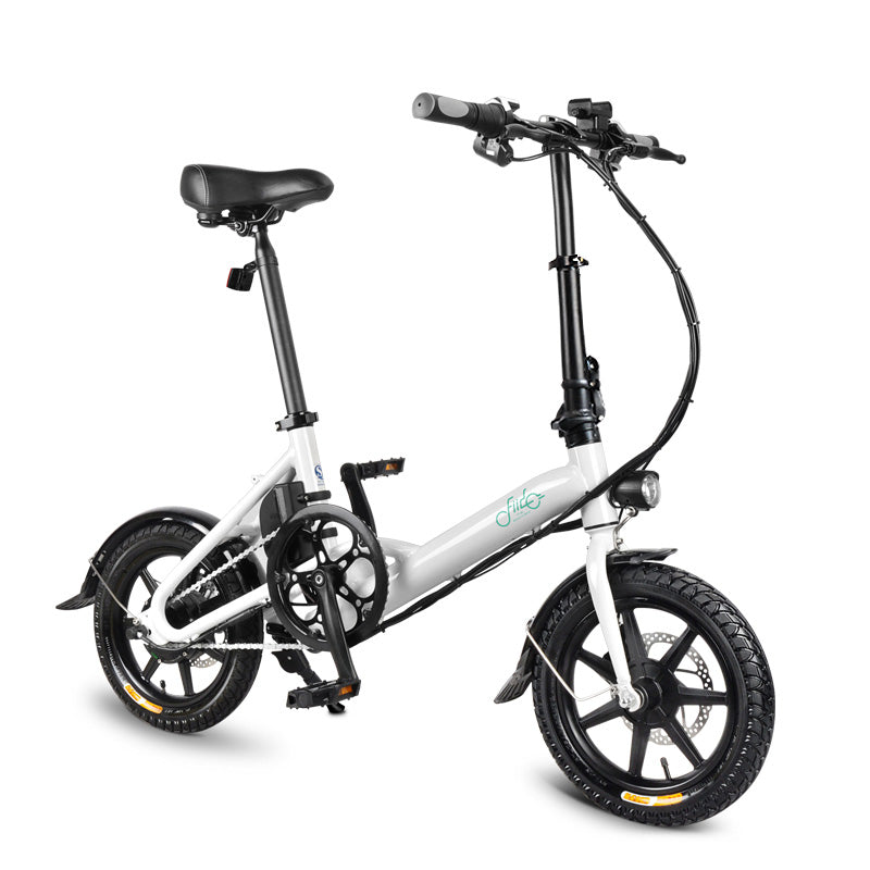 FIIDO D3 Folding Electric Bike 14 Inch Tires 250W Motor 7.8Ah Lithium Battery
