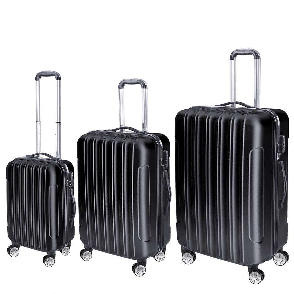 four wheel luggage sets