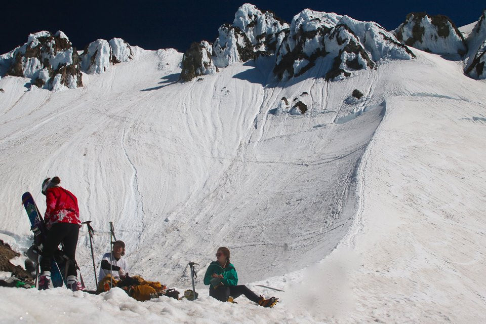 Resting in the Backcountry - Mount Hood