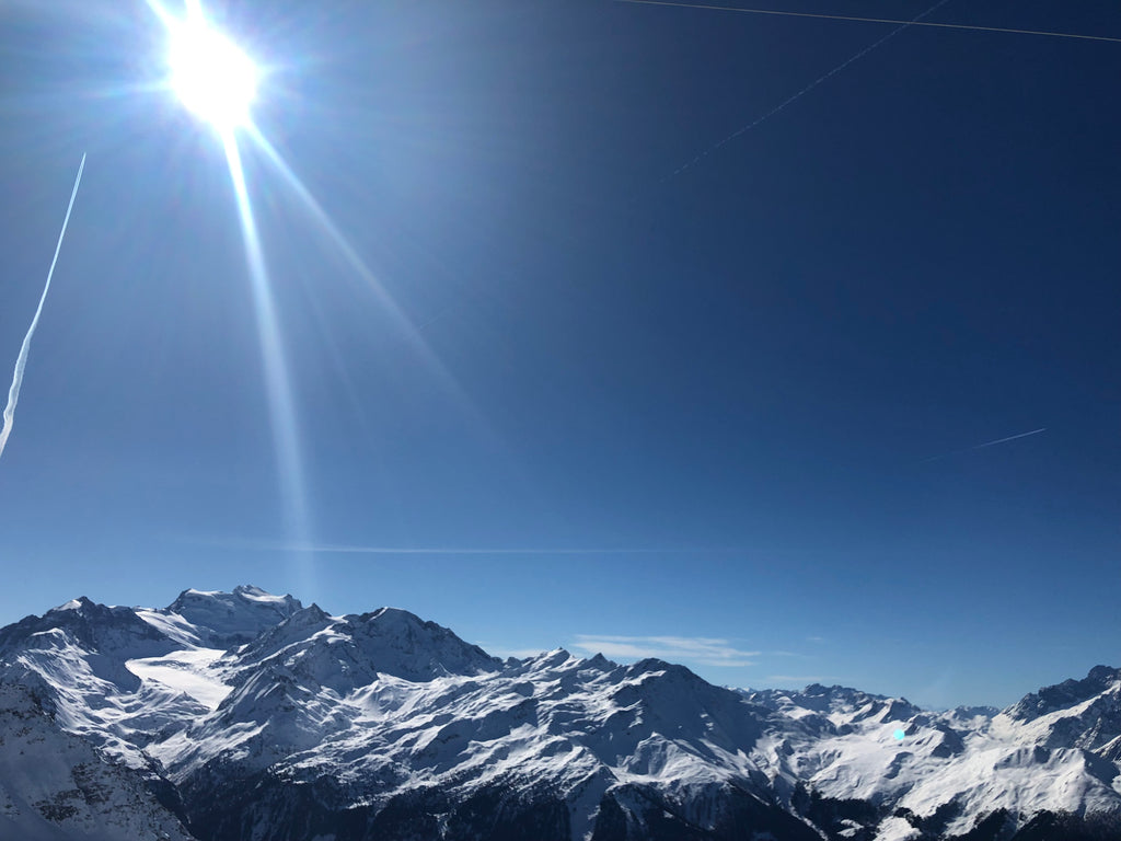 Bluebird Day in Verbier