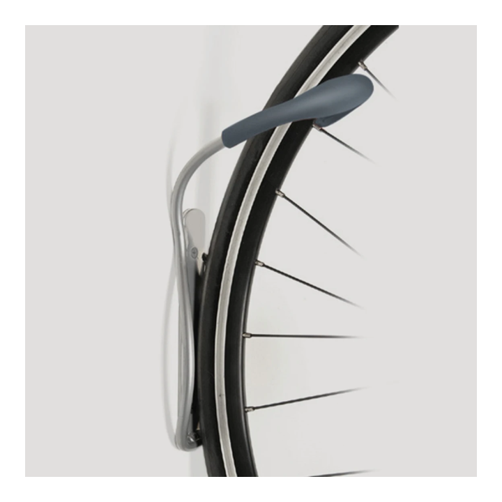 white bike rack