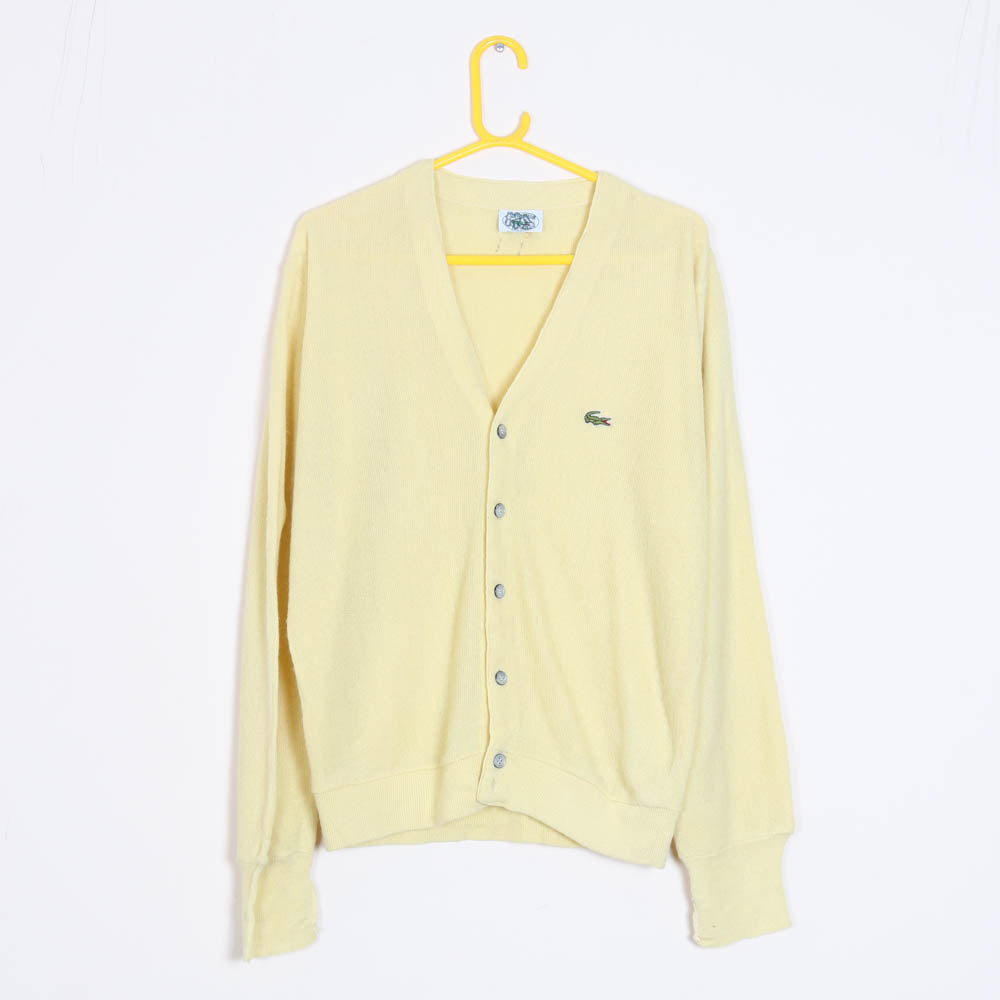 Ren nedbryder ukrudtsplante Lacoste Cardigan - 80's Vintage (Medium) – Top Of The Shops Clothing
