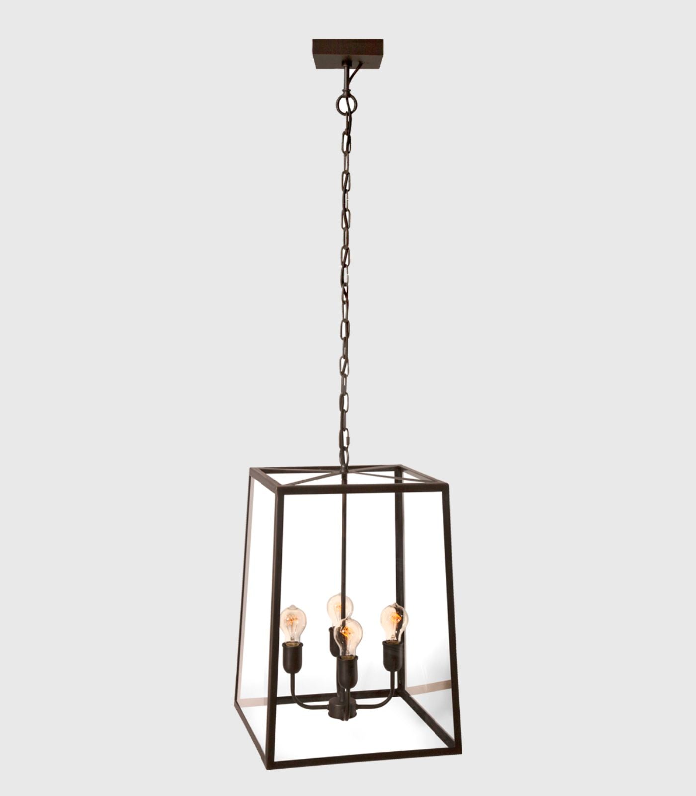 large lantern chandelier