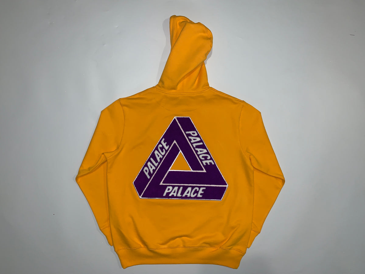 palace yellow hoodie