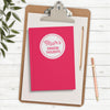 Personalised Random Thoughts Notebook