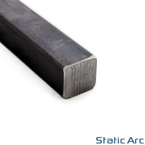 Square Mild Steel Solid Rod 1000mm x 12mm x 12mm Bar 1 Meter Milling Material 