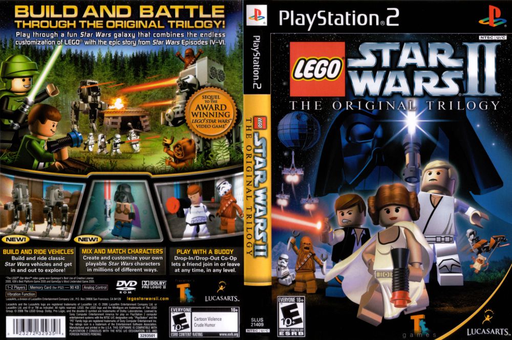 Playstation 2 - Lego Star Wars 2 {NO MANUAL} | Steel Collectibles