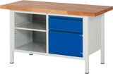 Workbench with under bench storage