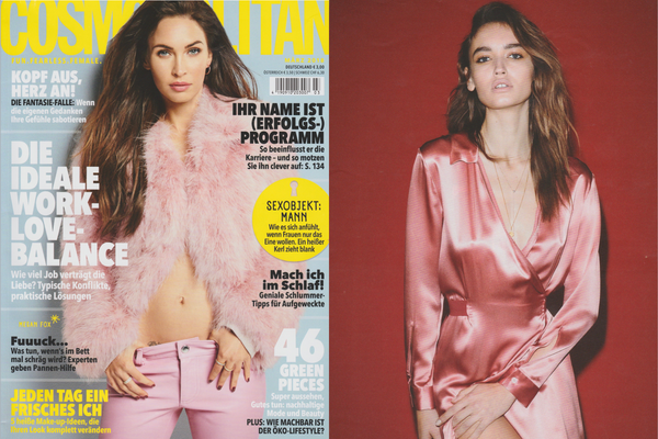 Golpira Jewelry in the latest Cosmopolitan magazine