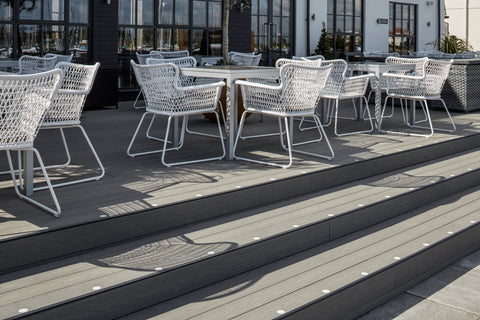 Outdoor Decking Installation At The Mulberry