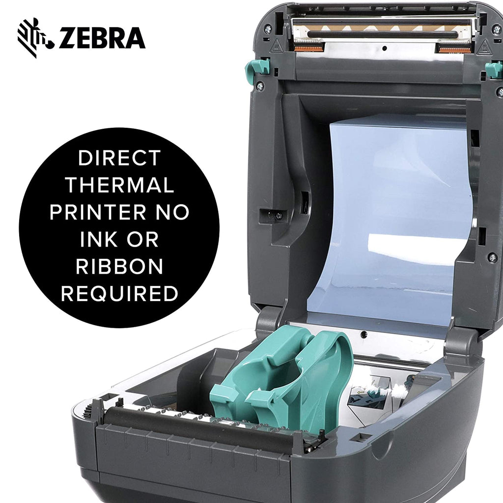 Zebra GK420d Direct Thermal Label Printer with USB Ethernet GK42-202210-000 