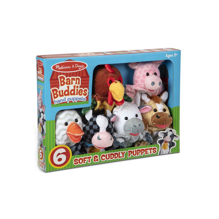 melissa and doug barn buddies hand puppets