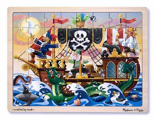 droom in beroep gaan Onzuiver Melissa & Doug - Pirate Adventure Jigsaw Puzzle – RG Natural Babies and Toys