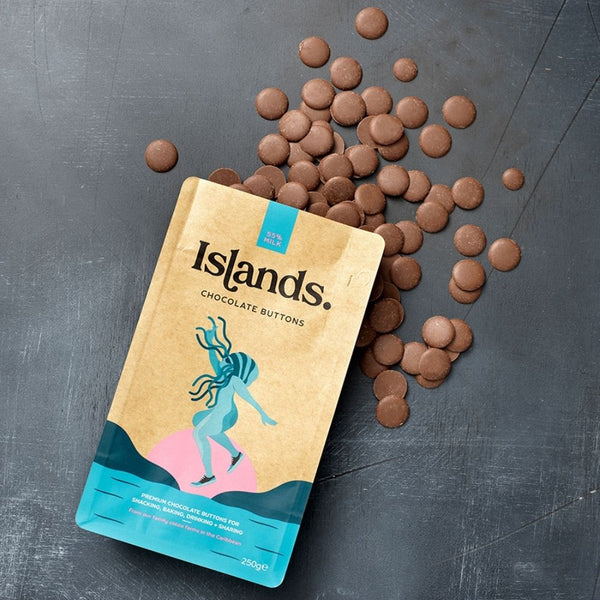 Islands 55% Milk Chocolate ‘Smooth Operator’ Buttons