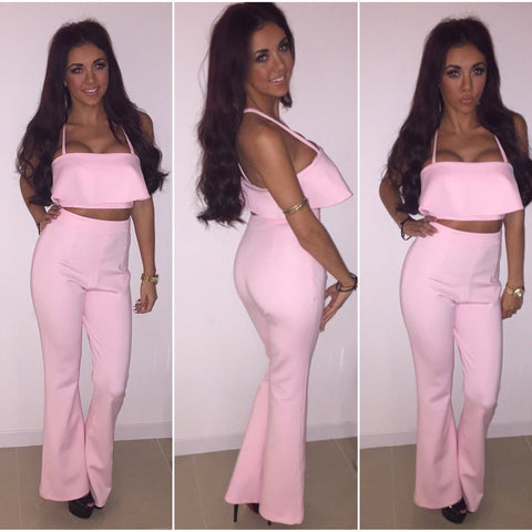 lydia lucy, mirror image style, trouser set, crop top, where to buy, fashion, shop, pink, night out, the voice, x factor, style, celebrity 
