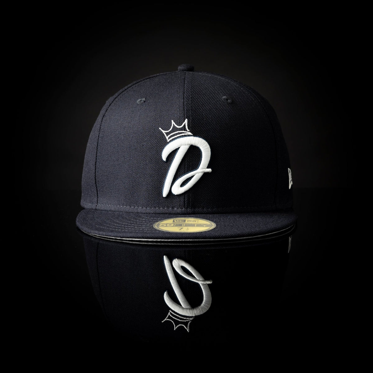 59FIFTY Dogear Records ブラック グレーアンダーバイザー | www