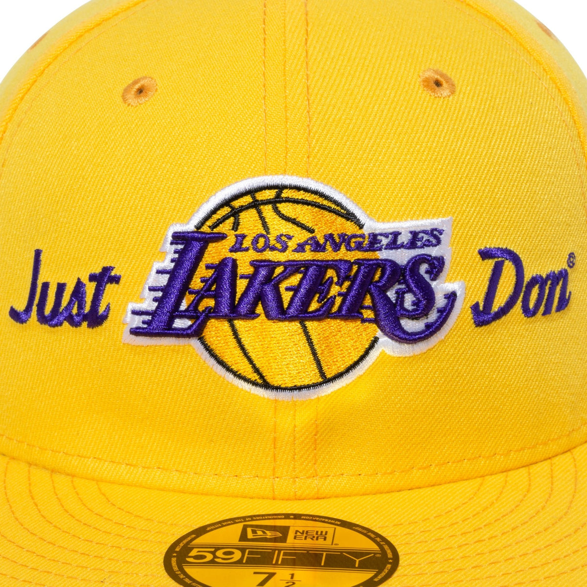 シンプルでおしゃれ 59FIFTY Just Don×NBA レイカーズ newera