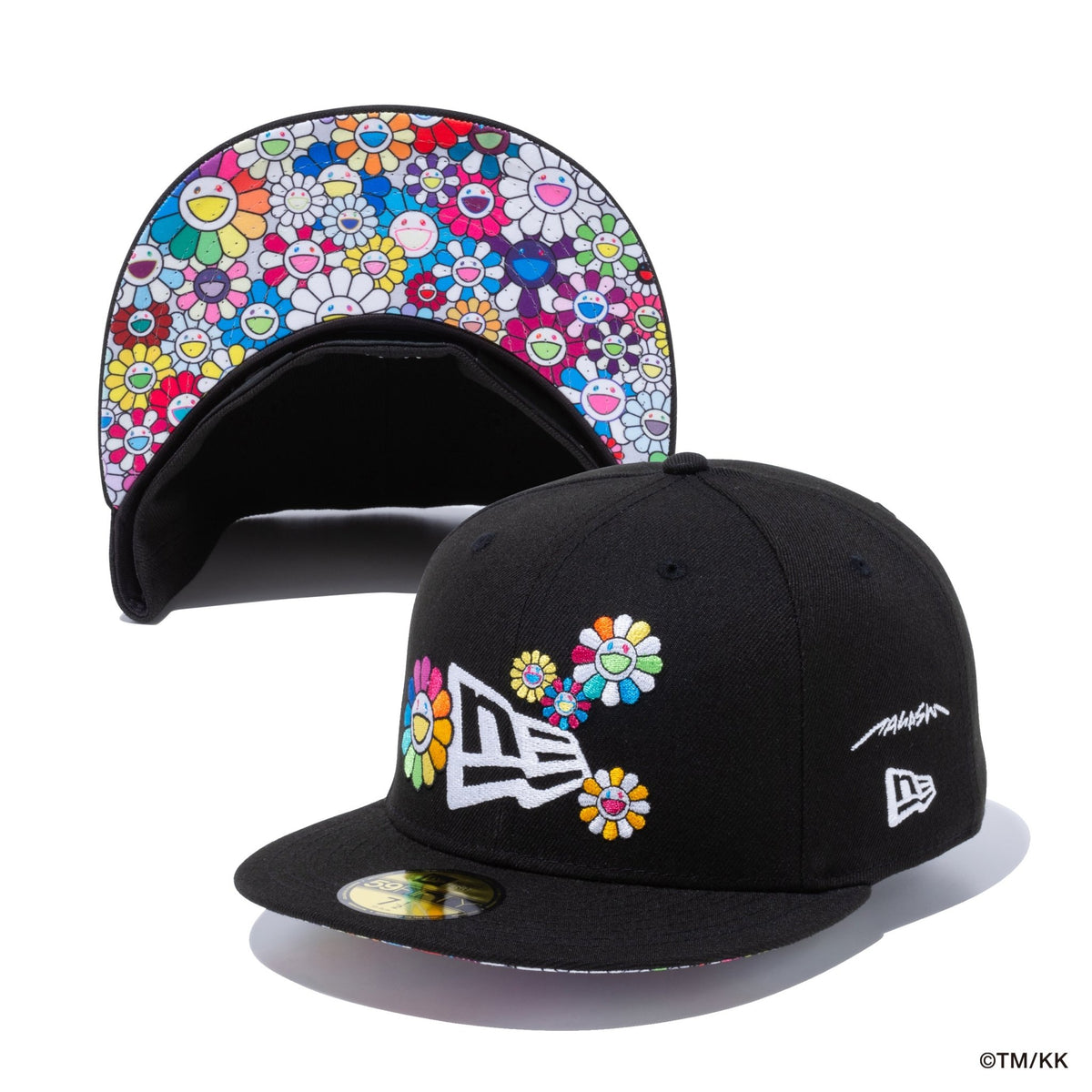 激安特価 7 8 ニューエラ 59FIFTY 村上隆FLOWER FLAG BLACK kids-nurie.com