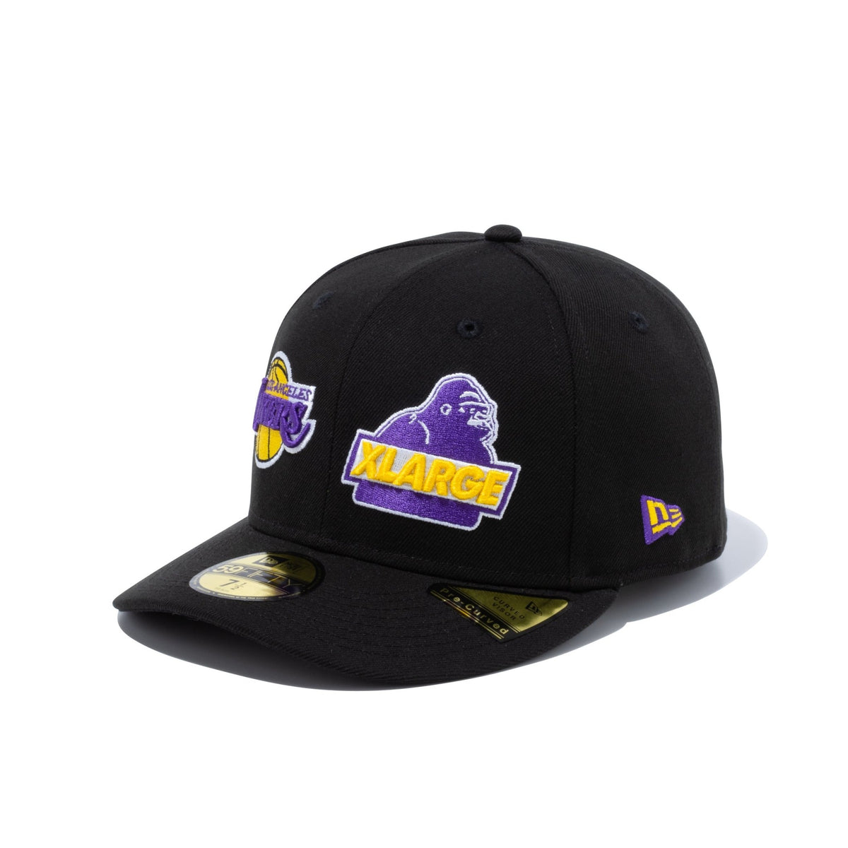 贅沢 XLARGE エクストララージ キャップ ニューエラ LAKERS MIX LOGO 6PANEL CAP メンズ 帽子