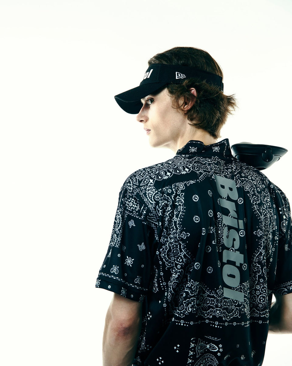 FCRB NEW ERA BANDANA MOCK NECK SHIRT - トップス