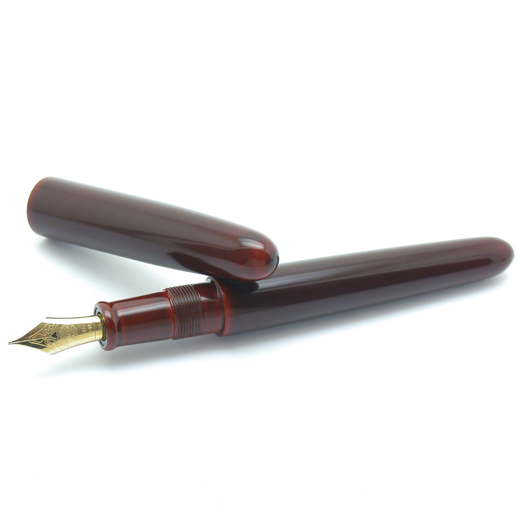 kamp Pessimist Aardappelen Nakaya Portable Cigar Aka-tamenuri fountain pen – P.W. Akkerman Den Haag